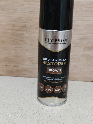 Timpson brown suede nubuck - suede, &
